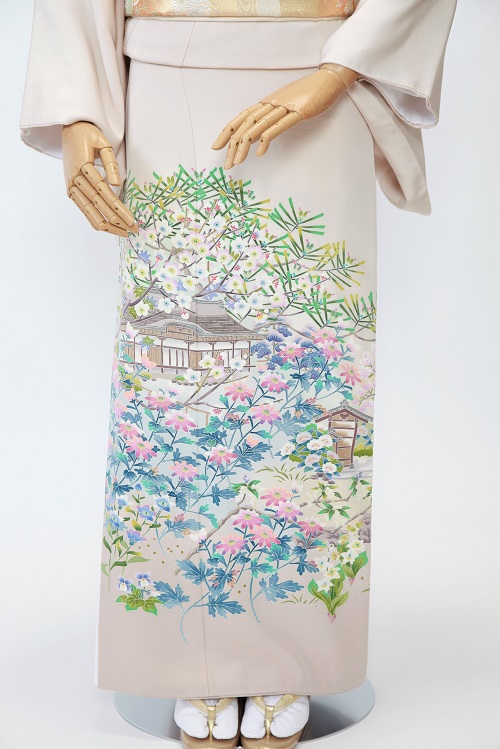 ベージュ加賀知恩院