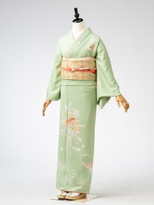 ヒワ地文箱扇