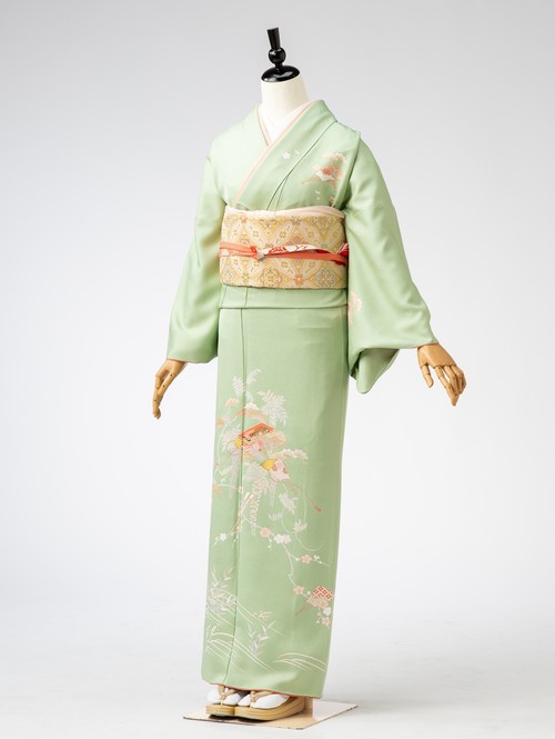 ヒワ地文箱扇